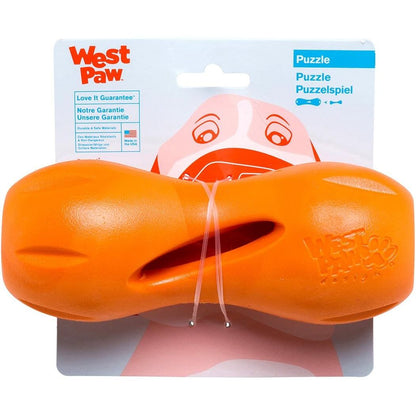 West Paw Zogoflex Qwizl Treat-Dispensing Chew Dog Toy — Large