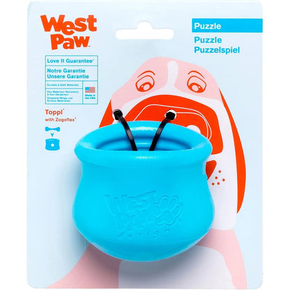 West Paw Zogoflex Toppl Treat Dispensing Puzzle Toy — Small