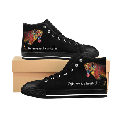 Déjame ser tu estrella - High Top Negro para Mujer