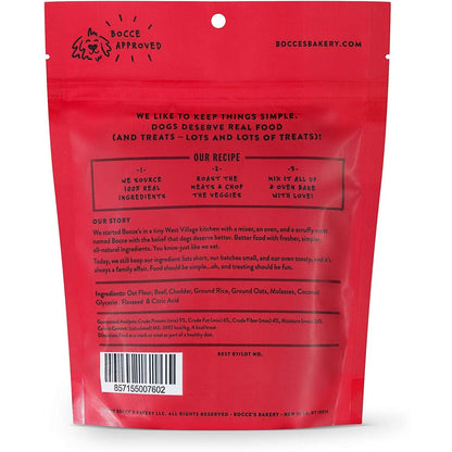 Bocce's Bakery Say Moo Beef & Cheddar Training Treats — 6 oz