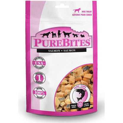 PureBites Freeze-Dried Salmon Dog Treats — Single Ingredient