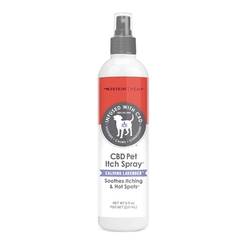 Petkin CBD Pet Itch Spray — Calming Lavender