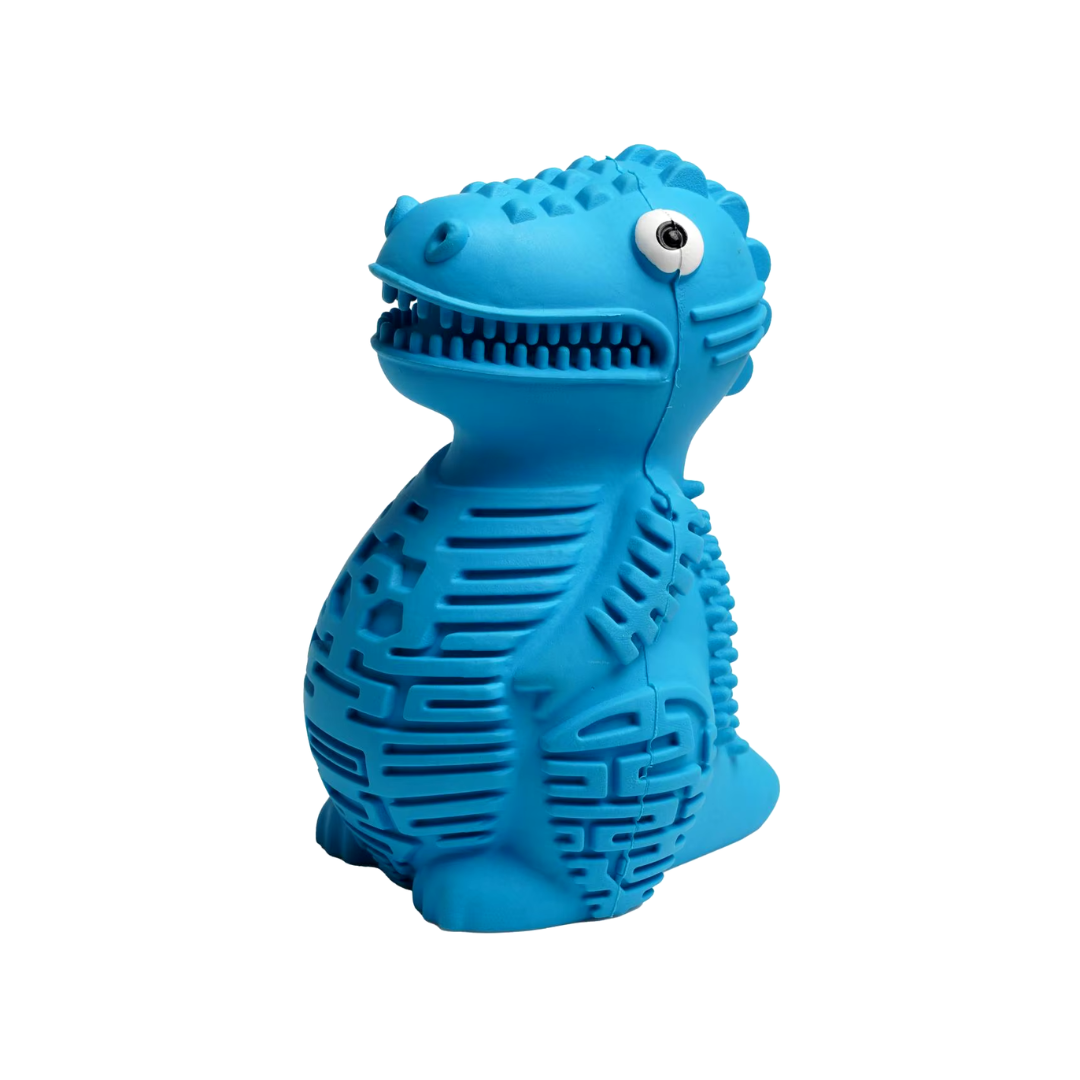 WOOZAPET Topplesaurus Slow Feeder & Treat Dispenser for Dogs