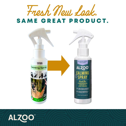 ALZOO Natural Calming Spray for Dogs — 3.4 oz