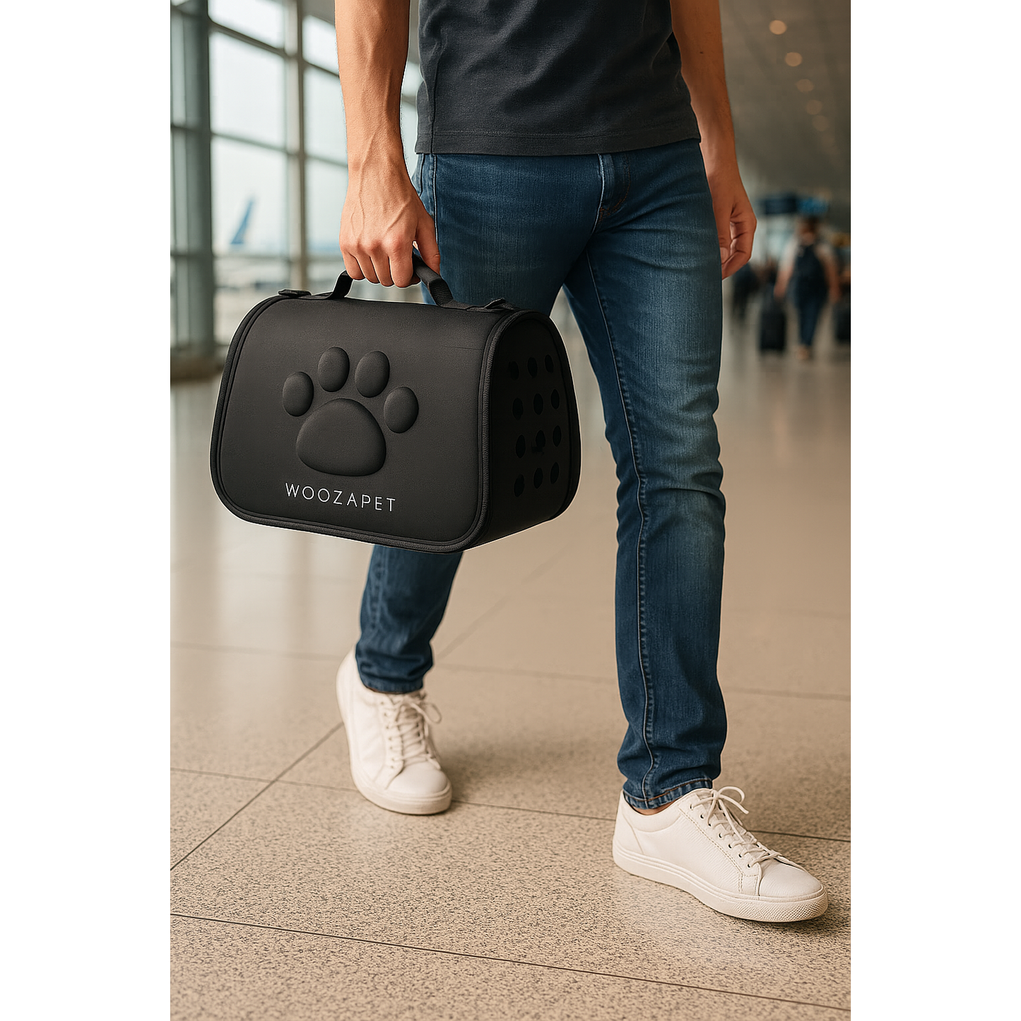 WOOZAPET Travel Pet Carrier for Dogs & Cats