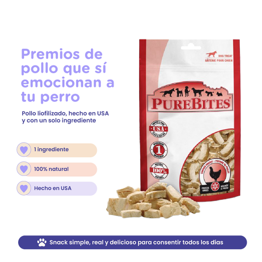 PureBites Chicken Freeze-Dried Dog Treats