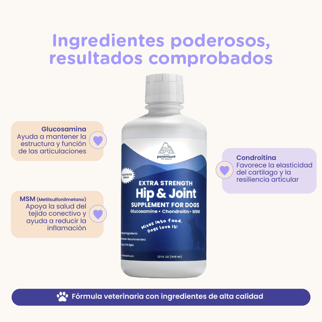 Paramount Pet Health Extra Strength Liquid Hip & Joint for Dogs
