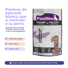 PureBites Ocean Whitefish Freeze-Dried Dog Treats — Single Ingredient