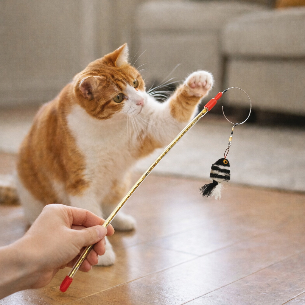 Go Cat Da Bird Refill — Da Zebra Fish Lure Attachment