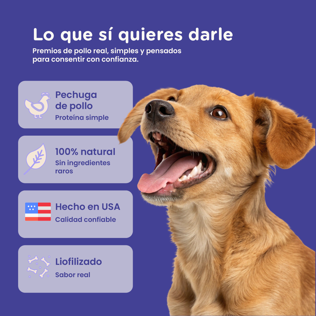 PureBites Chicken Freeze-Dried Dog Treats