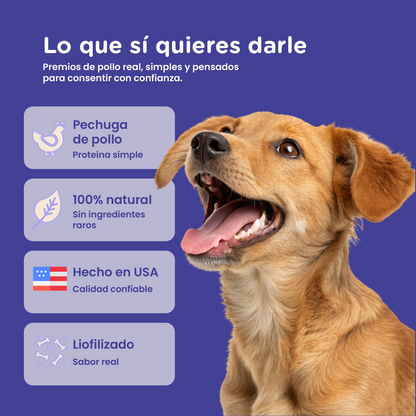 PureBites Chicken Freeze-Dried Dog Treats