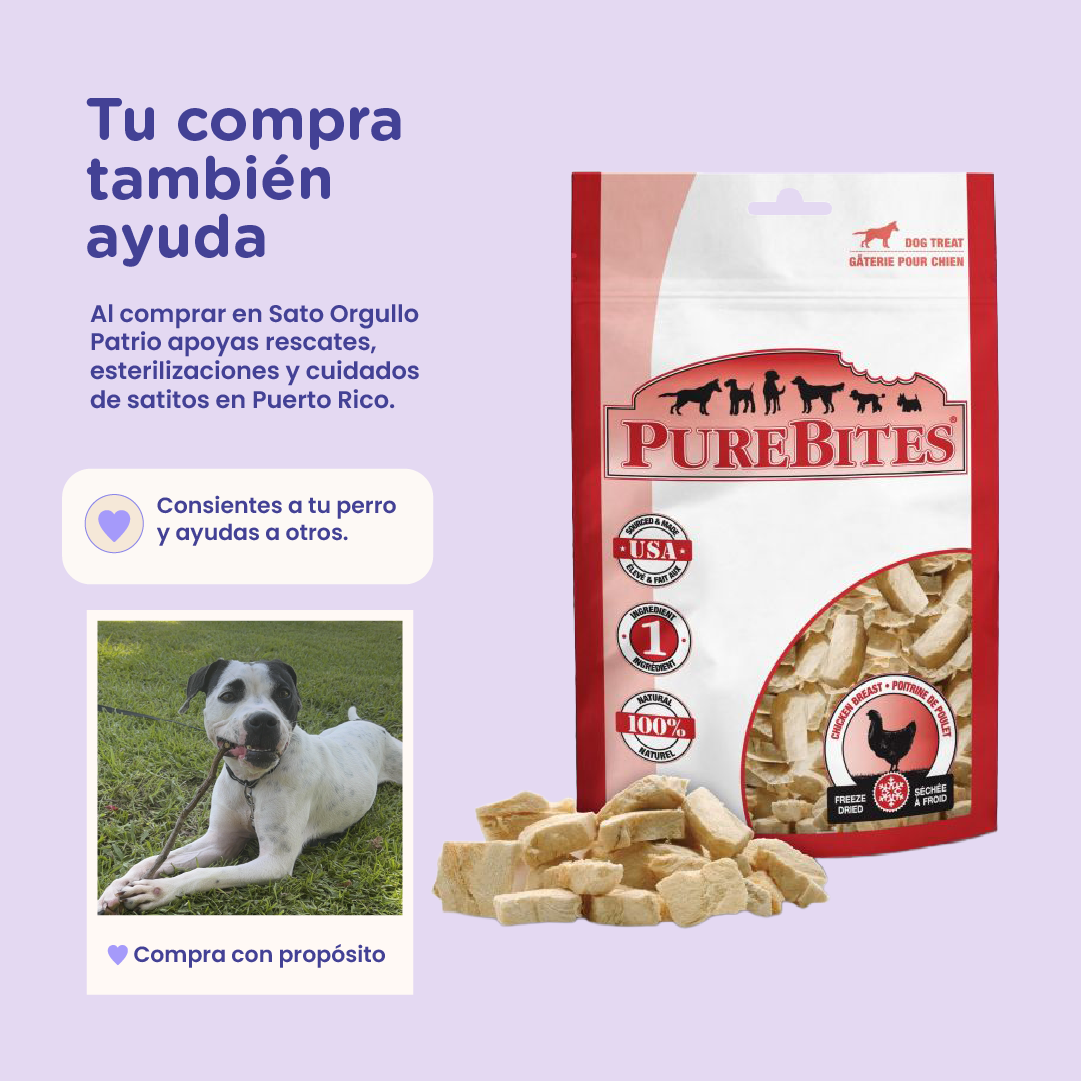 PureBites Chicken Freeze-Dried Dog Treats