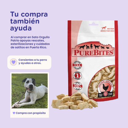 PureBites Chicken Freeze-Dried Dog Treats