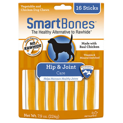 Smartbones Hip & Joint Care Chew Sticks for Dogs — 16 Count