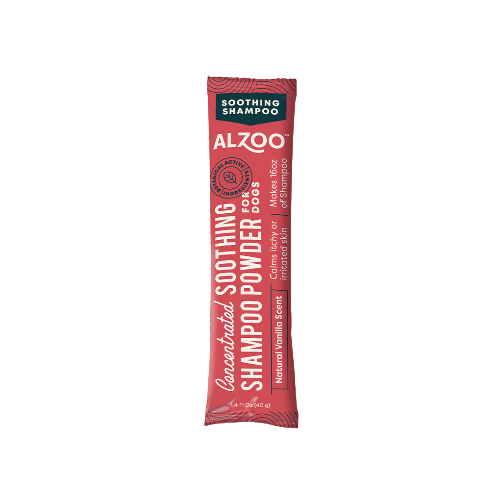 ALZOO Concentrated Powder Shampoo Refill Pouch for Dogs — 40g