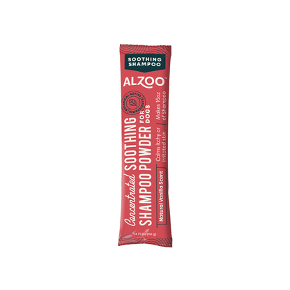 ALZOO Concentrated Powder Shampoo Refill Pouch for Dogs — 40g