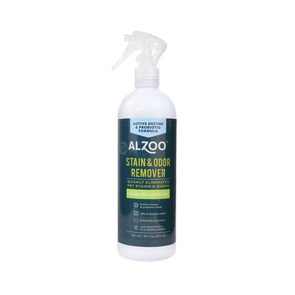 ALZOO Stain & Odor Remover Spray — Apple Blossom