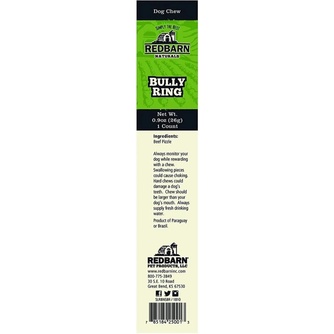 Redbarn Bully Ring for Dogs — Grass-Fed Beef Pizzle