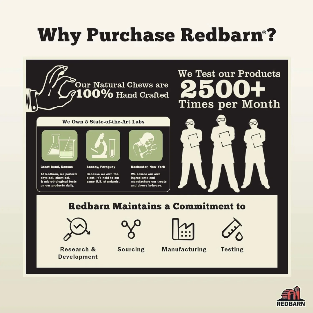 Redbarn Bully Ring for Dogs — Grass-Fed Beef Pizzle