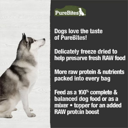 PureBites Beef Food Topper for Dogs — Single Ingredient, 3 oz