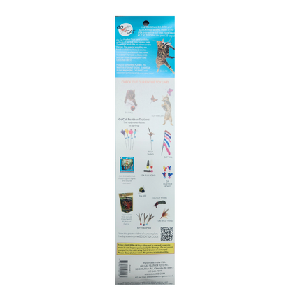 Go Cat Da Ball Crinkle Wand Cat Toy