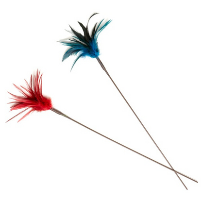 Go Cat 18" Kitty Duster Cat Wand Toy