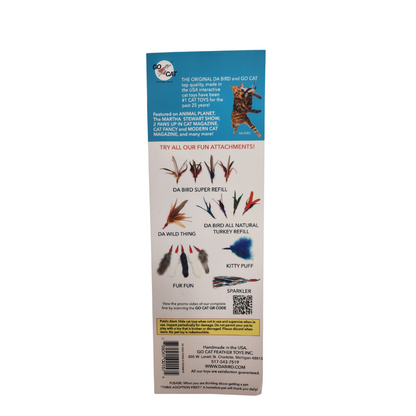 Go Cat Da Bird Refill — Da Wild Thing Multi-Feather Attachment