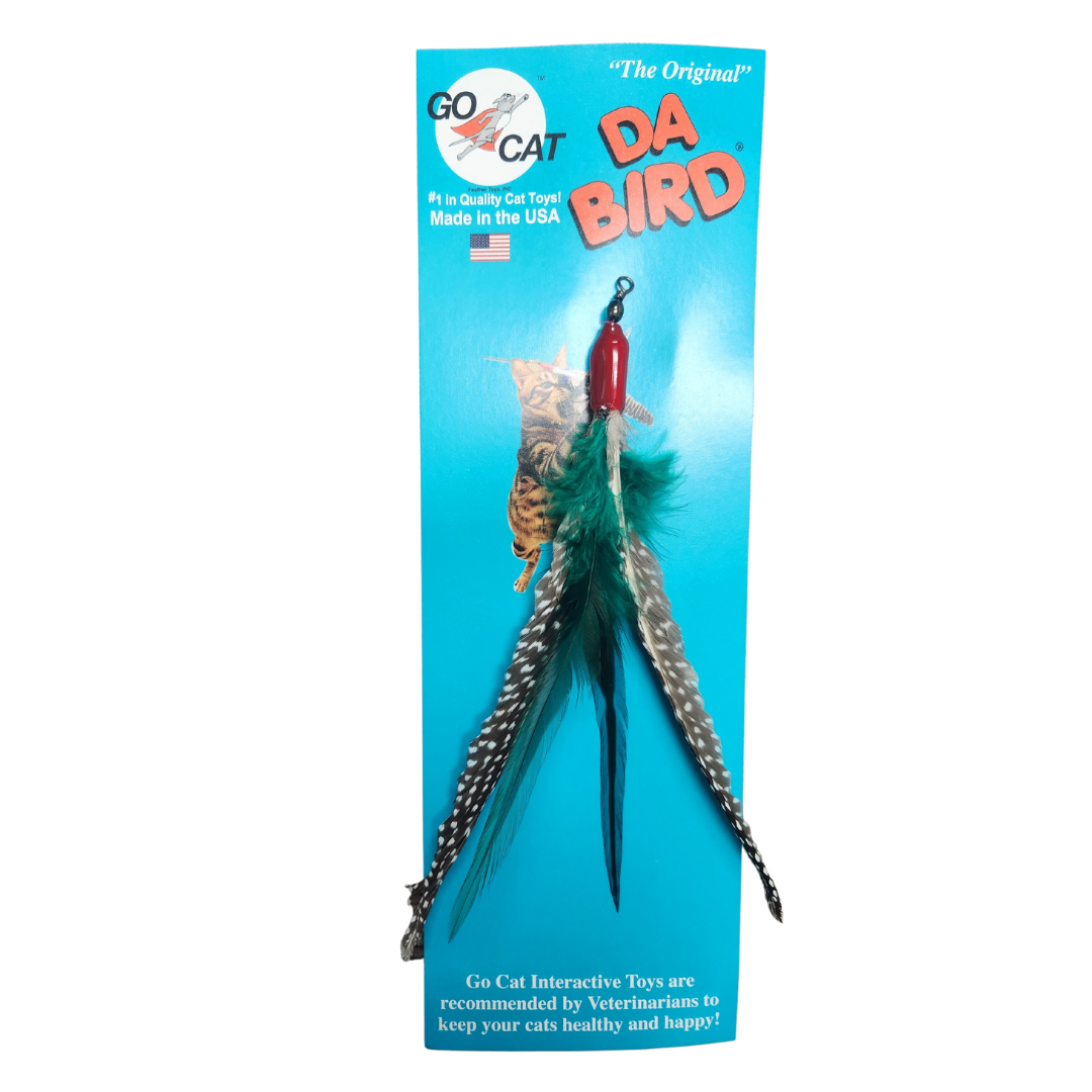 Go Cat Da Bird Feather Refill — Original Replacement Feathers