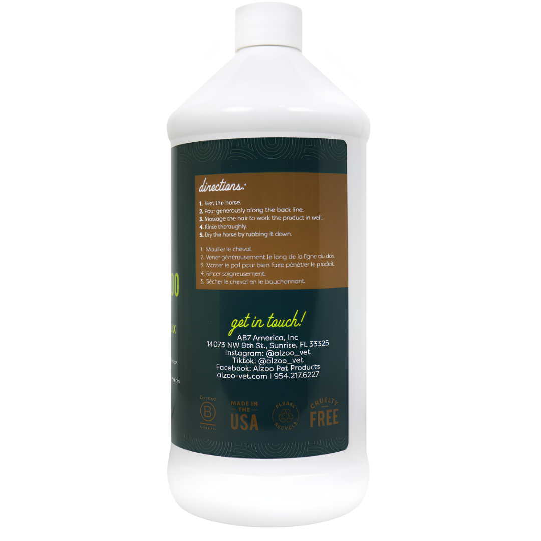 ALZOO Horse Shampoo Dark Coat, 32oz