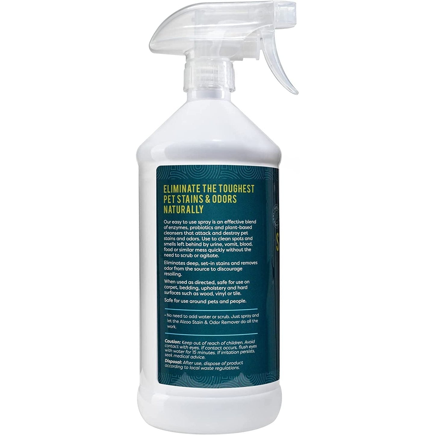 ALZOO Stain & Odor Remover Spray — Apple Blossom