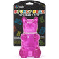 Spunky Pup Gummy Bear Squeaky Rubber Dog Toy — Medium