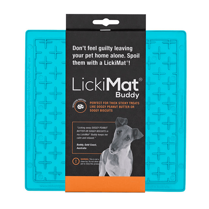 LickiMat Classic Buddy Slow Feeder Lick Mat for Dogs