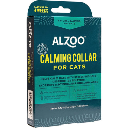 ALZOO All-Natural Calming Collar for Cats