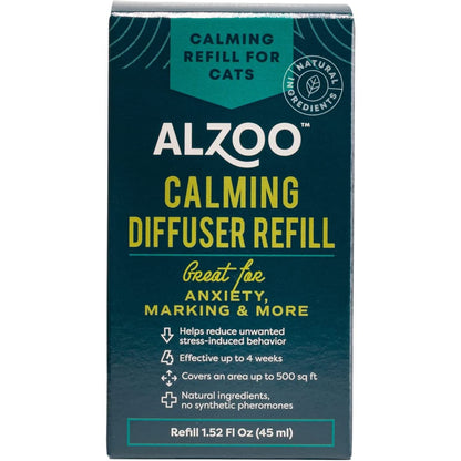 ALZOO All-Natural Calming Diffuser Refill for Cats