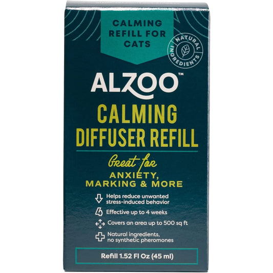 ALZOO All-Natural Calming Diffuser Refill for Cats