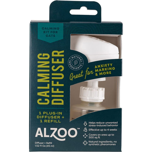 ALZOO All-Natural Calming Plug-In + Refill for Cats