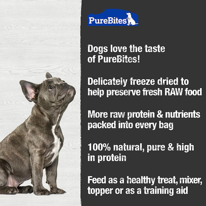 PureBites Cheddar Cheese Freeze-Dried Dog Treats — Single Ingredient