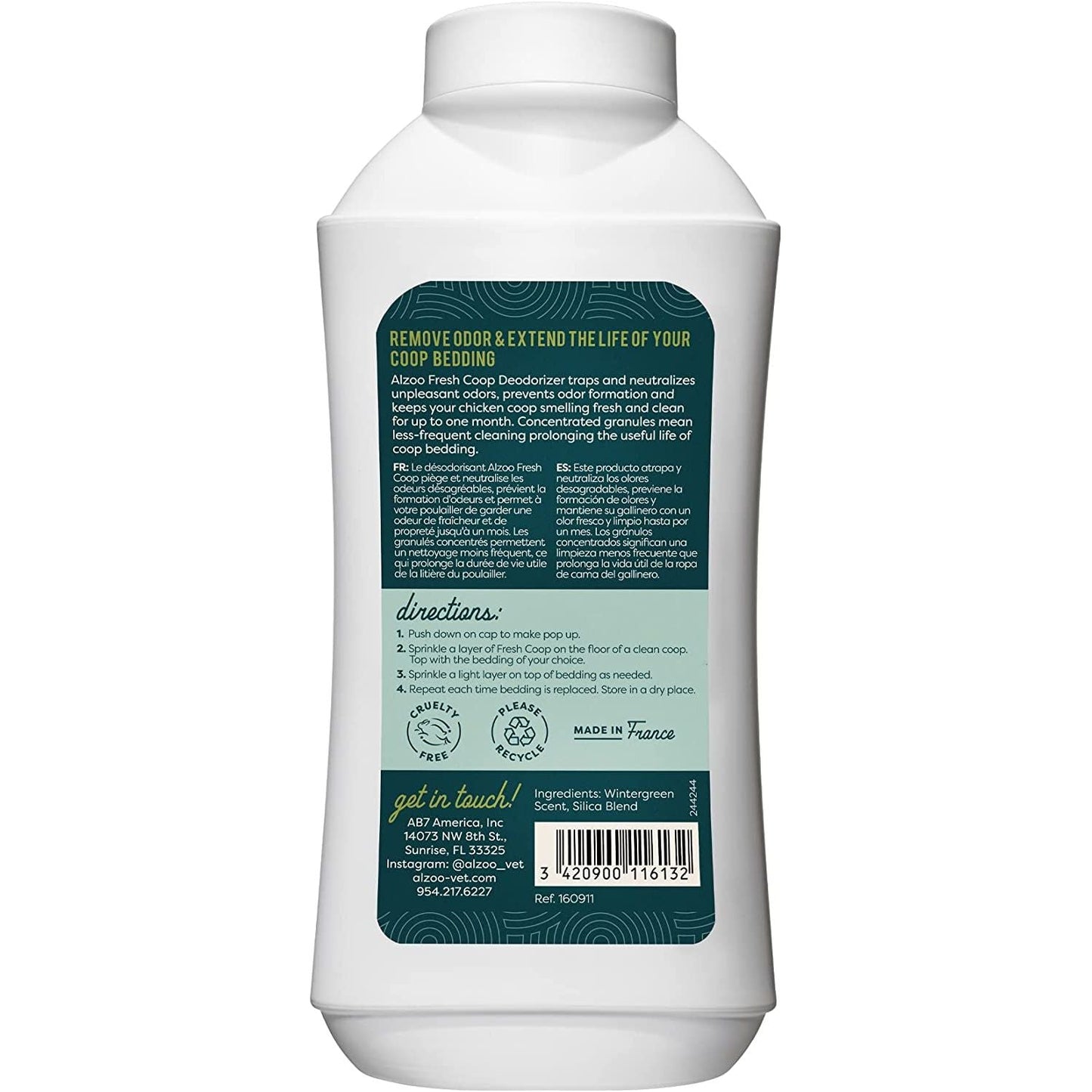 ALZOO My Fresh Coop Chicken Coop Deodorizer — Evergreen, 26 oz