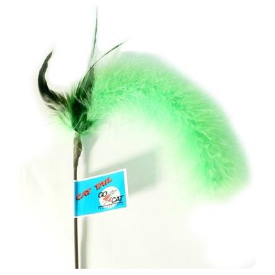 Go Cat 36" Cat Tail Cat Wand Toy