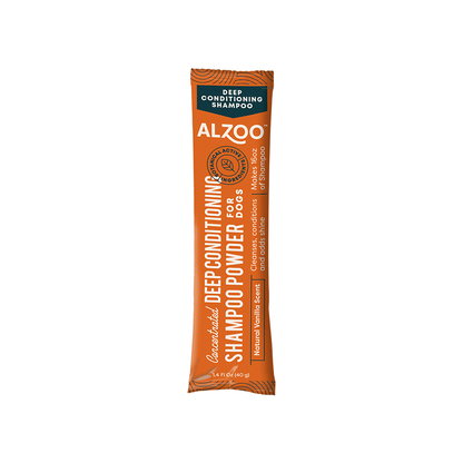 ALZOO Concentrated Powder Shampoo Refill Pouch for Dogs — 40g