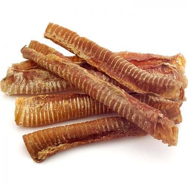 Wild Wolf 12" Beef Trachea Chews — 100% Natural Grass-Fed Dog Chews