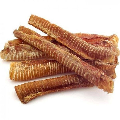Wild Wolf 12" Beef Trachea Chews — 100% Natural Grass-Fed Dog Chews
