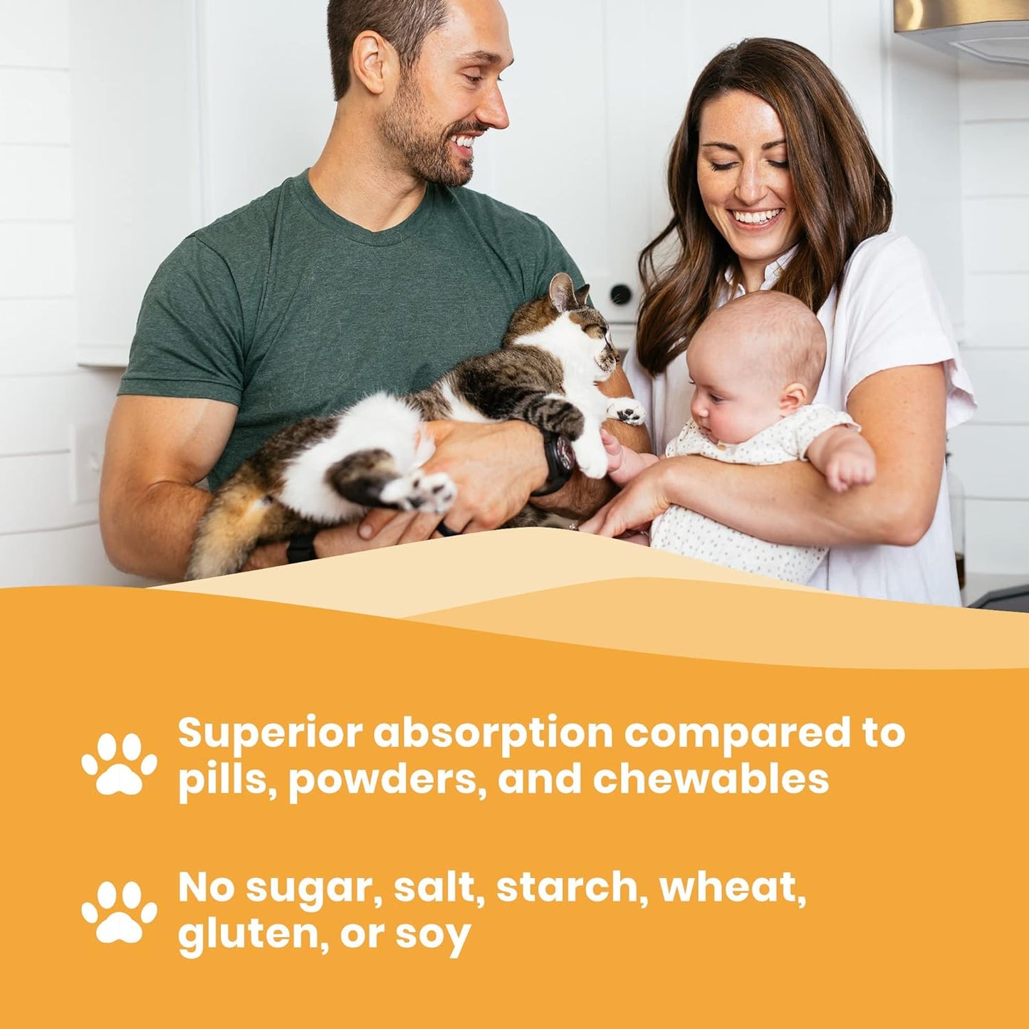 Paramount Pet Health Natural Glucosamine for Cats — Hip & Joint Support, 2 oz
