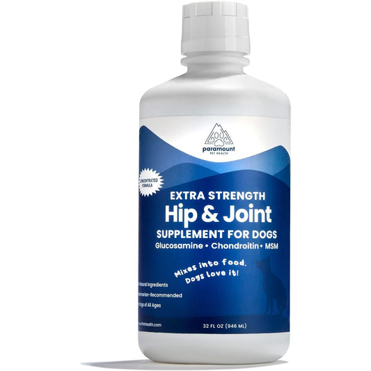 Paramount Pet Health Extra Strength Liquid Hip & Joint for Dogs — 32 oz