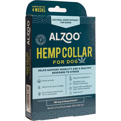 ALZOO Hemp Collar for Dogs — Natural Joint & Mobility Support