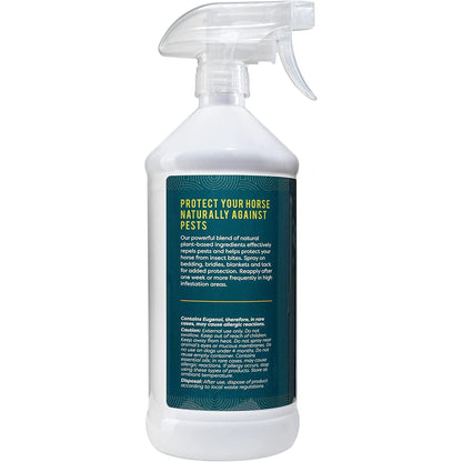 ALZOO Natural Fly & Tick Horse Spray — 32 oz