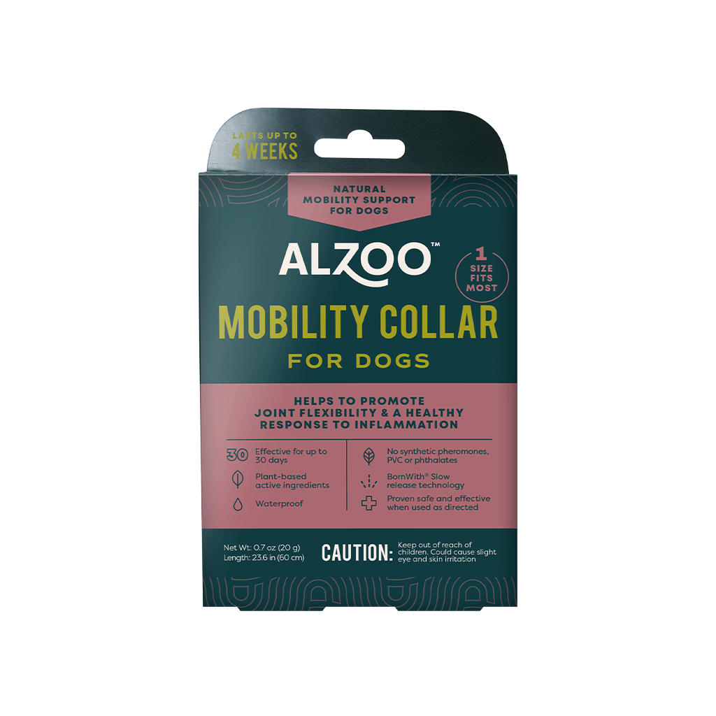 ALZOO Mobility Collar for Dogs — Natural Joint Support