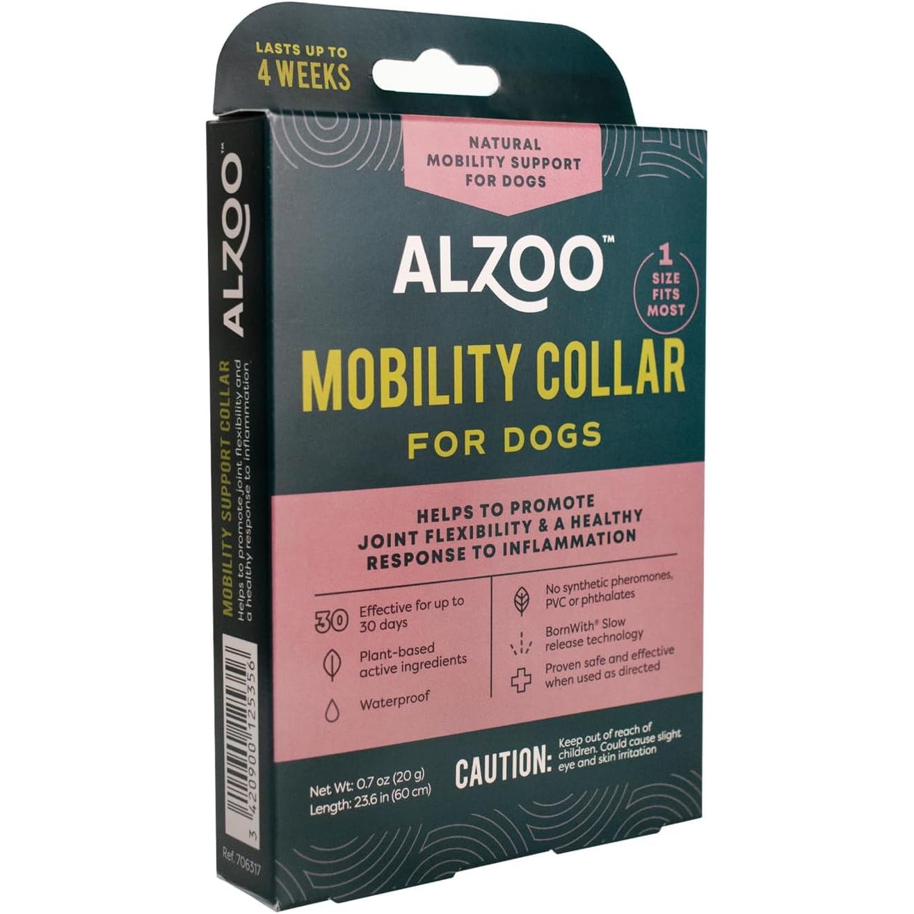 ALZOO Mobility Collar for Dogs — Natural Joint Support