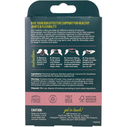 ALZOO Mobility Collar for Dogs — Natural Joint Support