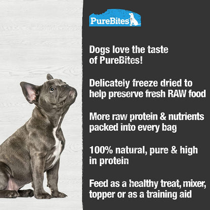 PureBites Lamb Liver Freeze Dried Treats 3.35 oz. Bag